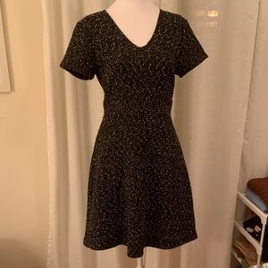 HAIL3Y:23. Elegant Black and White Mini Dress